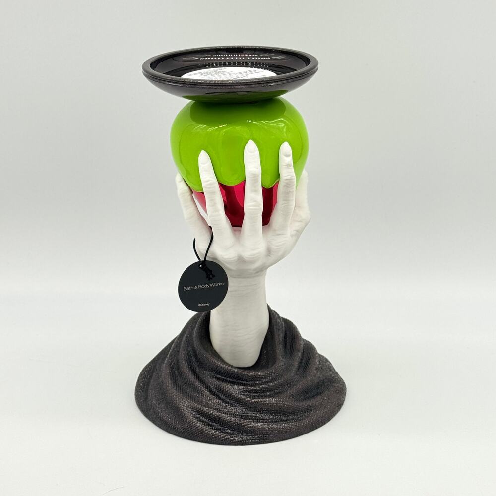 Bath & Body Works Villain Evil Queen Poison Apple 3-Wick Candle Holder Disney - Picture 3 of 6